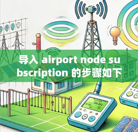 导入 airport node subscription 的步骤如下
