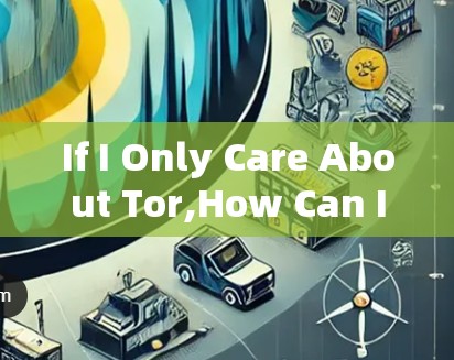 If I Only Care About Tor,How Can I Get Better TorGuard