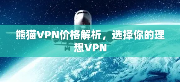 熊猫VPN价格解析，选择你的理想VPN