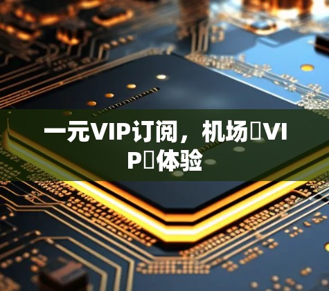 一元VIP订阅，机场≅VIP≅体验