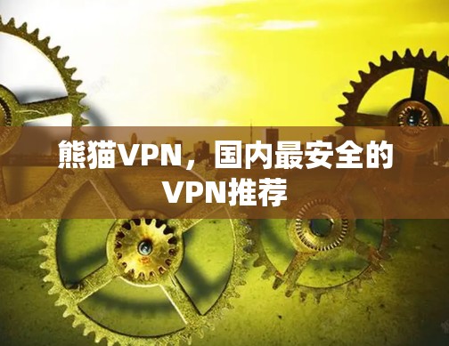 熊猫VPN，国内最安全的VPN推荐