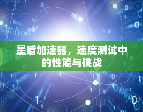星盾加速器，速度测试中的性能与挑战