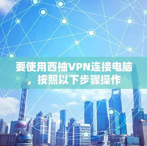要使用西柚VPN连接电脑，按照以下步骤操作