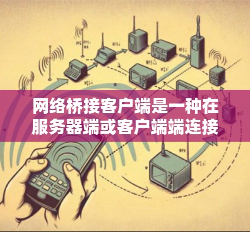 网络桥接客户端是一种在服务器端或客户端端连接到客户端的工具，用于处理网络通信，确保客户端能够正常发送和接收数据。它在服务器端或客户端端使用，用于连接客户端，实现网络连接