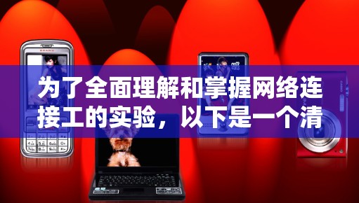 为了全面理解和掌握网络连接工的实验，以下是一个清晰的步骤指南