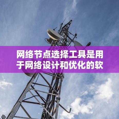 网络节点选择工具是用于网络设计和优化的软件，帮助用户在多个网络方面进行优化和配置。以下是对这些工具的详细介绍