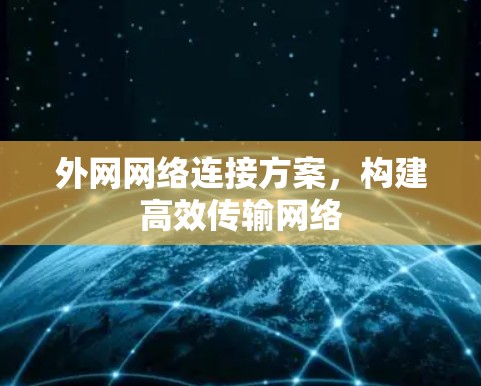 外网网络连接方案，构建高效传输网络