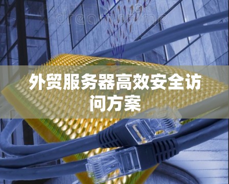 外贸服务器高效安全访问方案