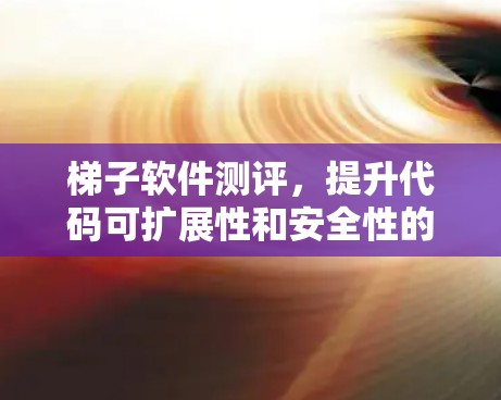 梯子软件测评，提升代码可扩展性和安全性的关键工具