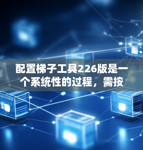 配置梯子工具226版是一个系统性的过程，需按照以下步骤进行