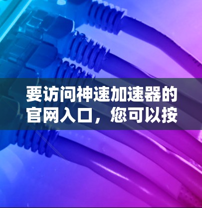 要访问神速加速器的官网入口，您可以按照以下步骤操作
