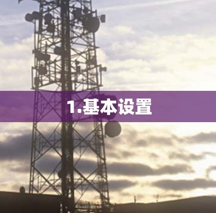 1.基本设置