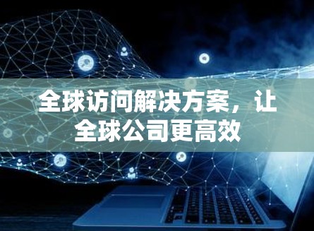 全球访问解决方案，让全球公司更高效