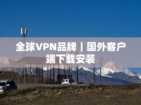 全球VPN品牌｜国外客户端下载安装