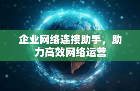 企业网络连接助手，助力高效网络运营