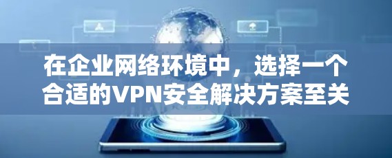 在企业网络环境中，选择一个合适的VPN安全解决方案至关重要，以确保企业内部数据的安全和网络的安全。以下是一些推荐的企业级VPN安全方案和工具，帮助您构建一个有效的网络环境