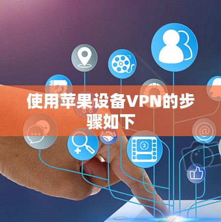 使用苹果设备VPN的步骤如下