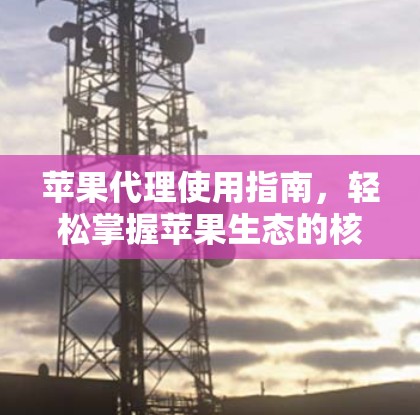 苹果代理使用指南，轻松掌握苹果生态的核心