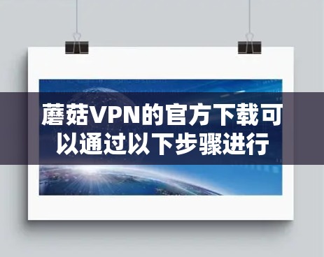 蘑菇VPN的官方下载可以通过以下步骤进行