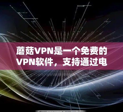 蘑菇VPN是一个免费的VPN软件，支持通过电脑登录并远程访问服务器。以下是使用蘑菇VPN的详细步骤