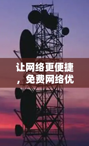 让网络更便捷，免费网络优化让生活更美好