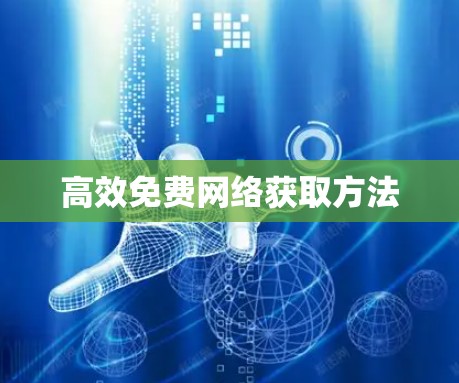 高效免费网络获取方法