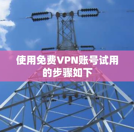 使用免费VPN账号试用的步骤如下