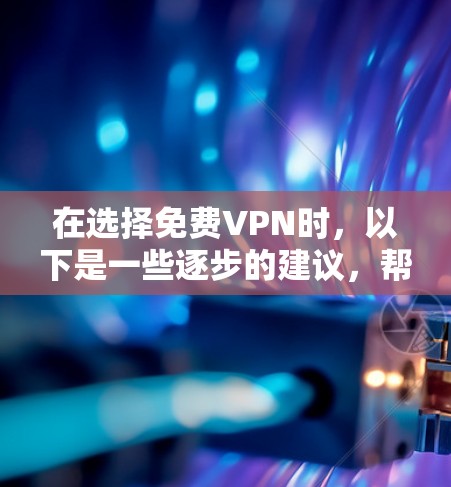 在选择免费VPN时,以下是一些逐步的建议,帮助您找到最适合您的选择 在选择免费VPN时,以下是一些逐步的建议,帮助您找到最适合您的选择
