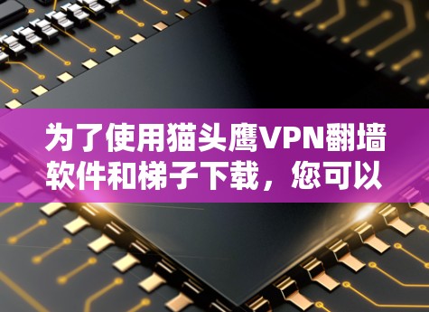为了使用猫头鹰VPN翻墙软件和梯子下载，您可以按照以下步骤进行