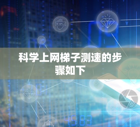 科学上网梯子测速的步骤如下