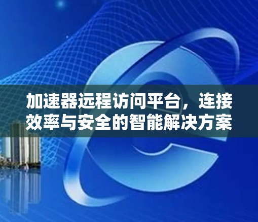 加速器远程访问平台，连接效率与安全的智能解决方案
